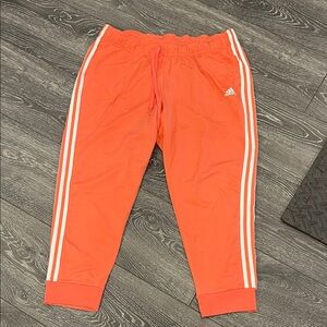 Adidas Kids Bright Orange Joggers